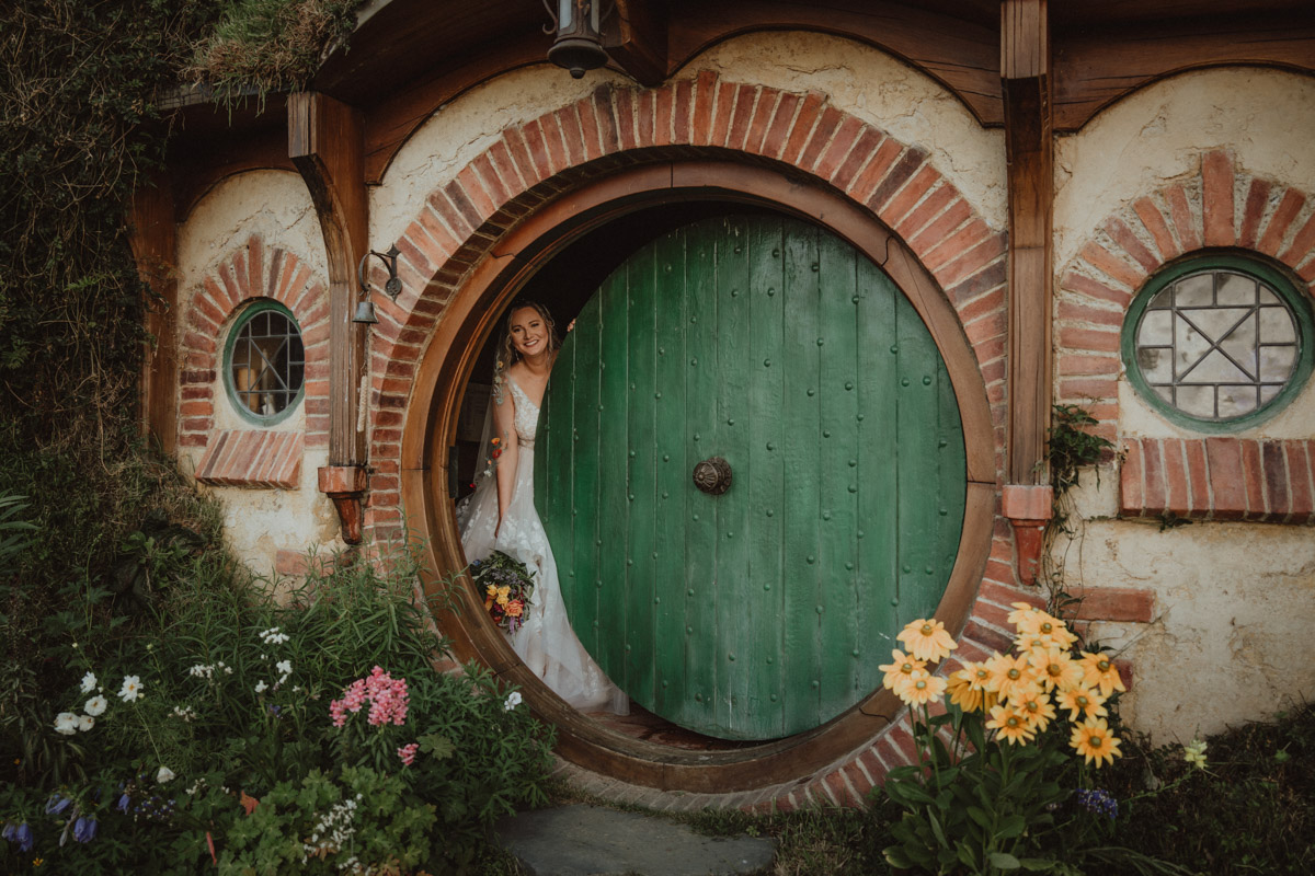 You are currently viewing Wedding at Hobbiton Movie Set